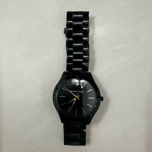 Michael Kors Matte Black Watch - image 1